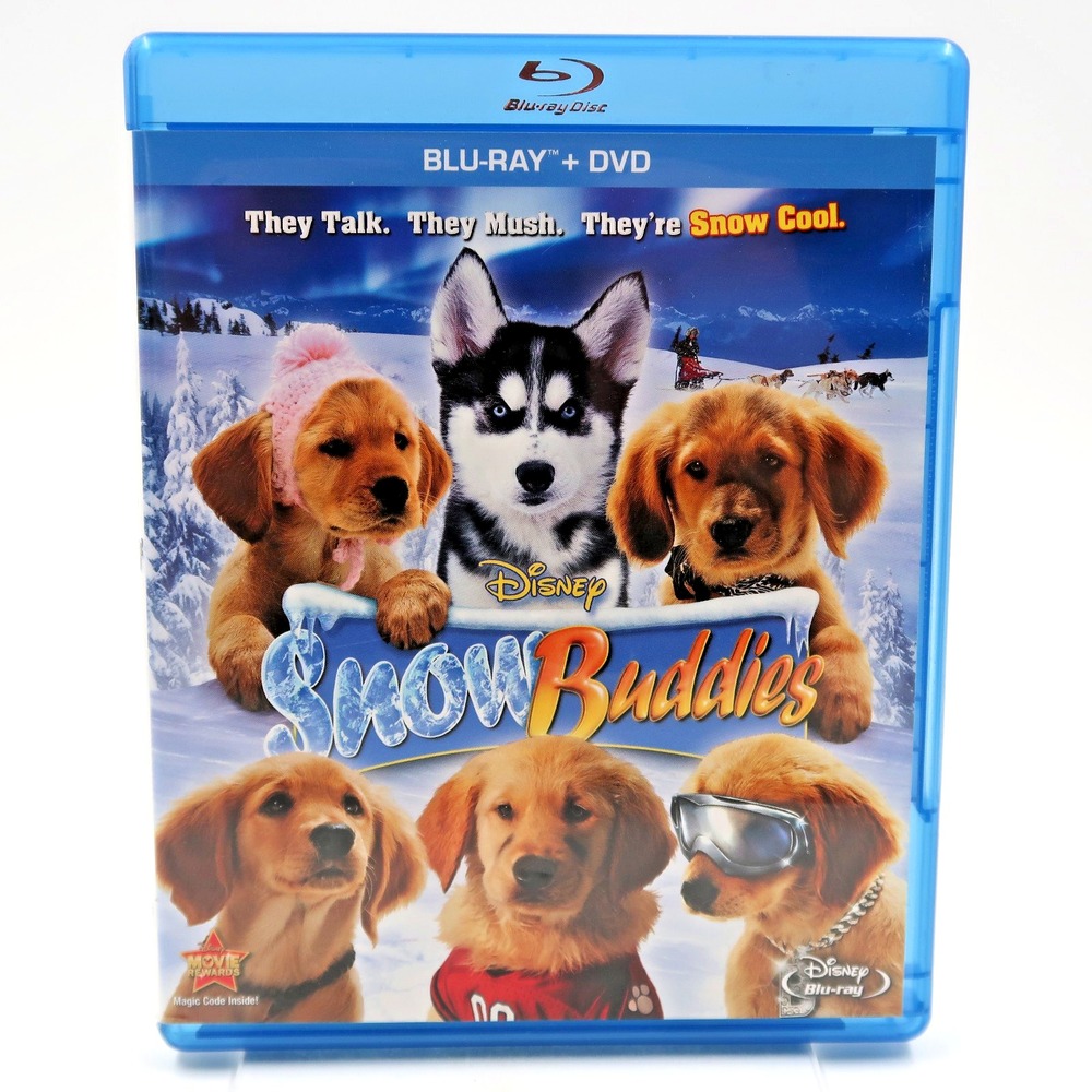 Disney Snow Buddies Blu-ray DVD 2-Disc Combo Pack 2012 Movie G Rated
